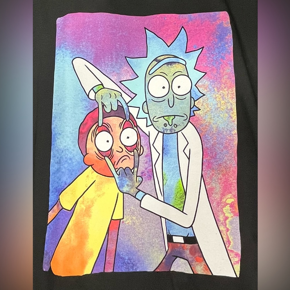 Rick & Morty T-Shirt Size Large